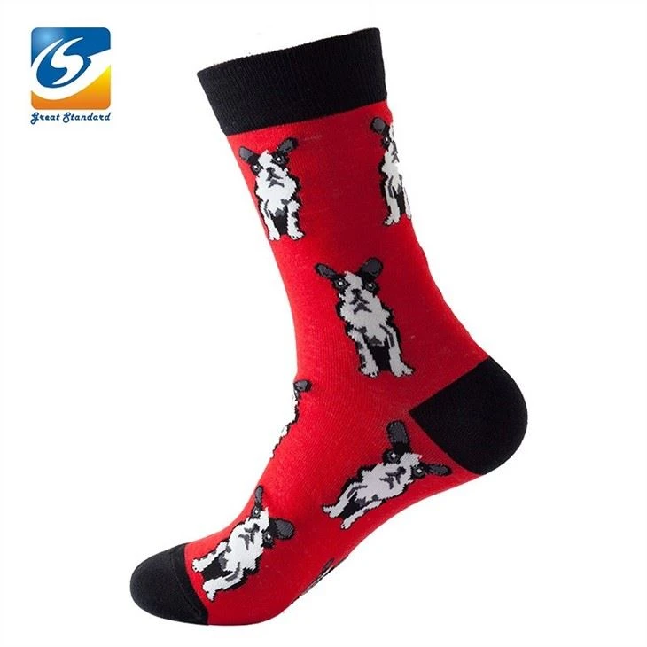 Fashion Pets Design Men Crew Socks